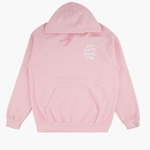 Pastel Pink Anti Social Social Club Know Hoodie